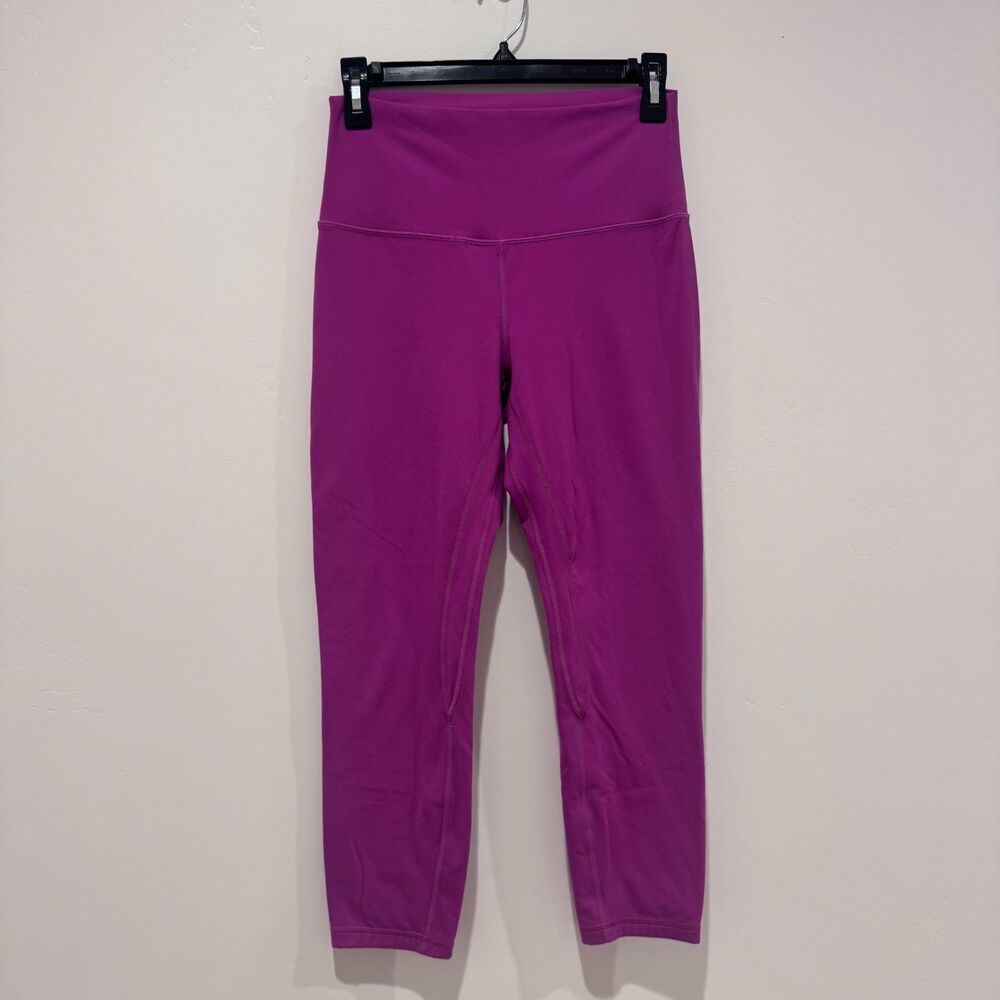 Lululemon Magenta Berry Purple High Rise Leggings Size 8